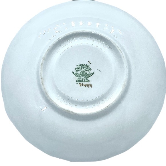 Vintage Lorraine Tuscan Fine English Bone China Small Plate Replacement Piece - Picture 5 of 11